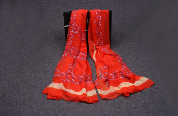 Wholesale fashion women silk scarf