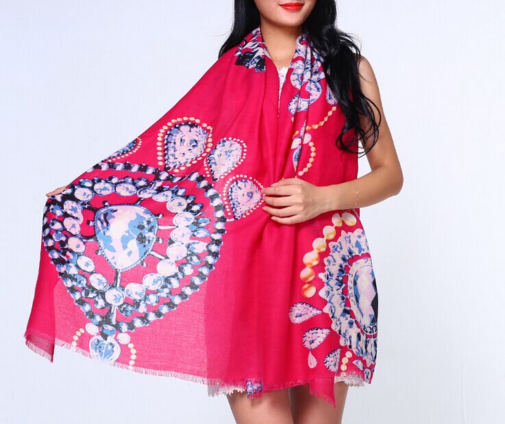 Wholesale twill cotton long scarf