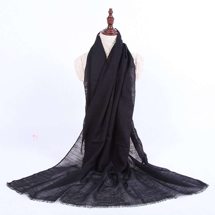 Wholesale fringed fashion scarf