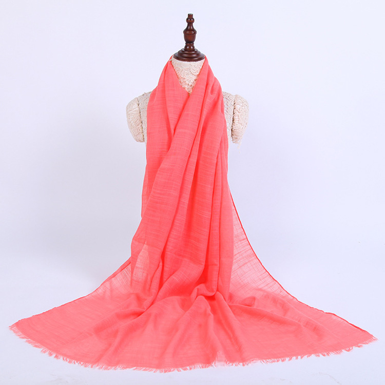 Wholesale fringed fashion scarf