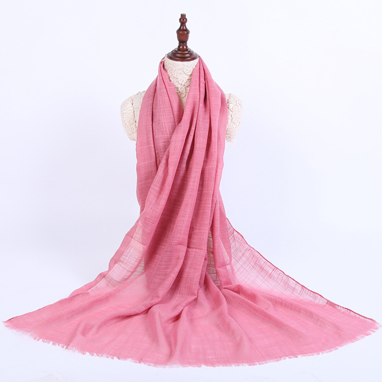 Wholesale fringed fashion scarf