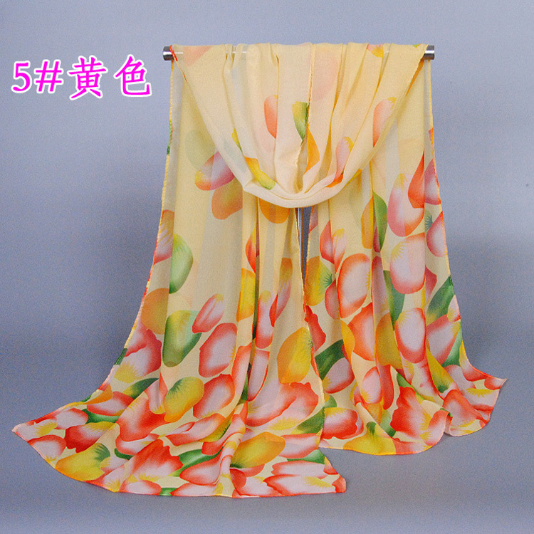 Wholesale printed chiffon scarf women