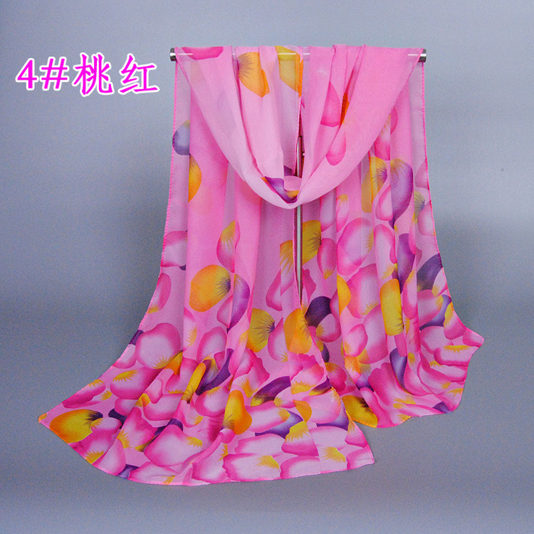 Wholesale printed chiffon scarf women