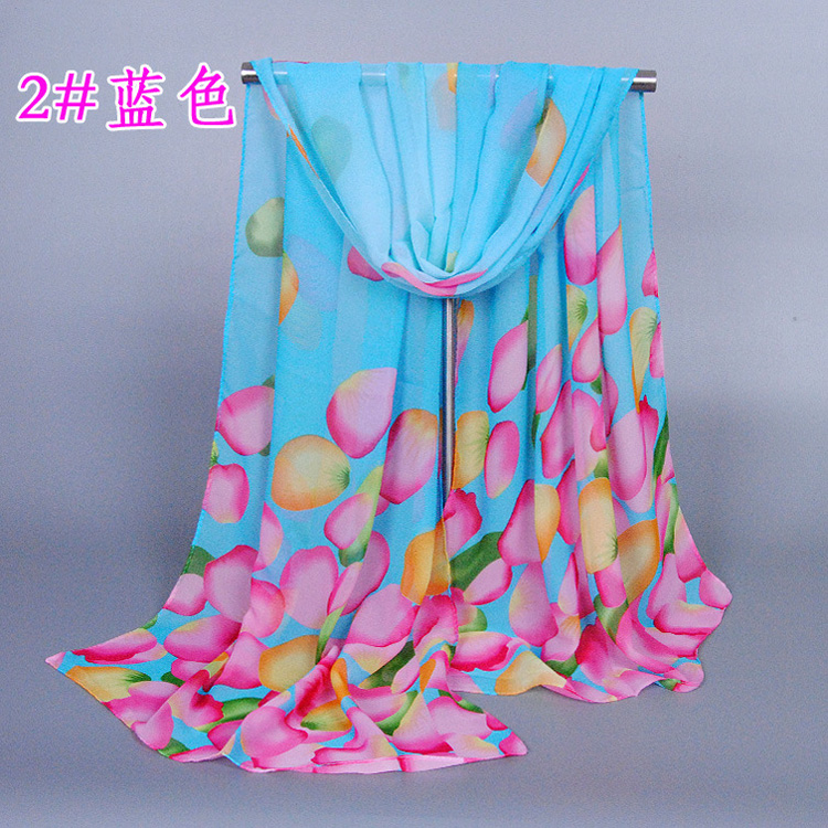 Wholesale printed chiffon scarf women