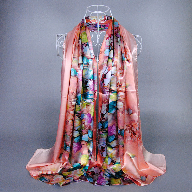 Wholesale silk digital print scarf