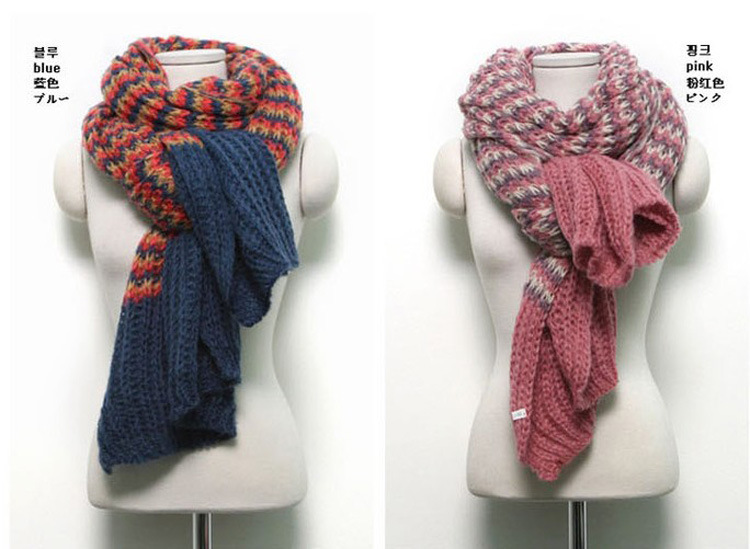 Wholesale knitted wool scarf women
