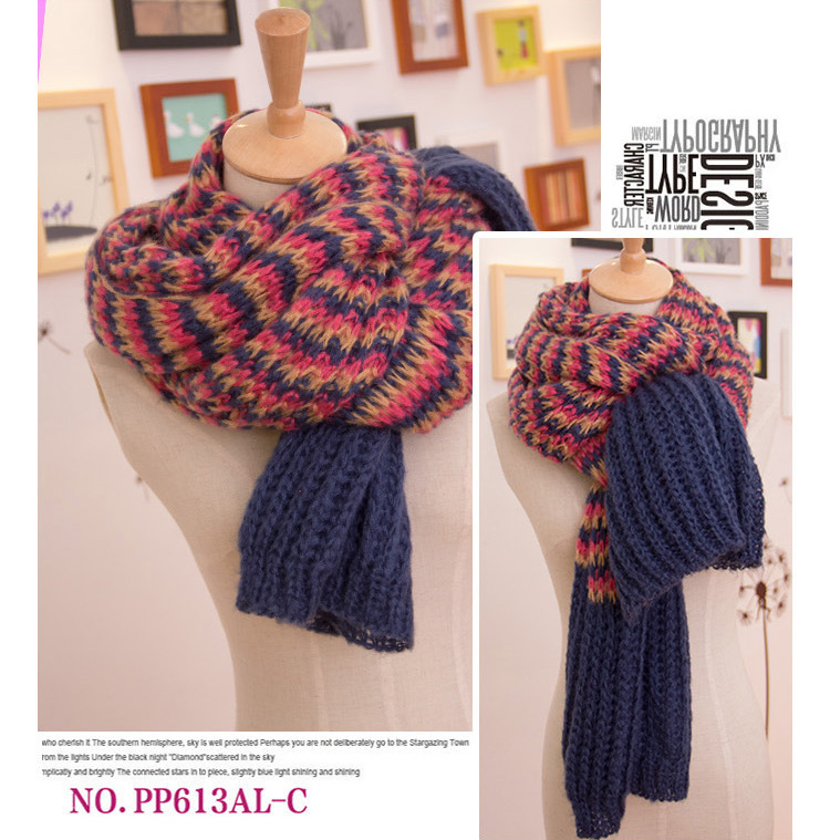 Wholesale knitted wool scarf women