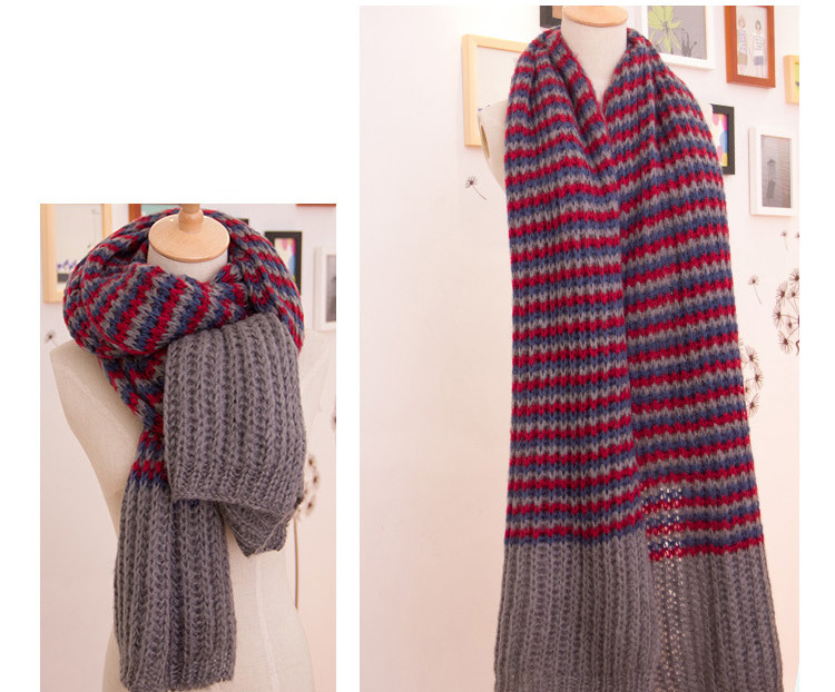 Wholesale knitted wool scarf women