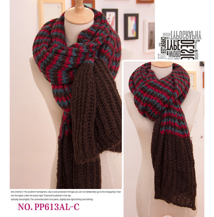 Wholesale knitted wool scarf women