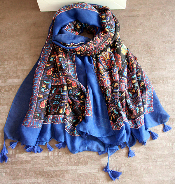 Cashew flower scarves uk