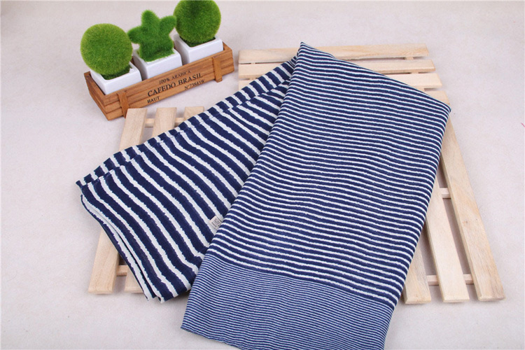 Wholesale viscose striped scarf