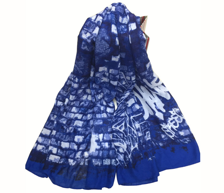 Wholesale graffiti women scarf