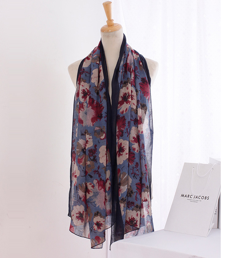 Wholesale printed cotton scarf india