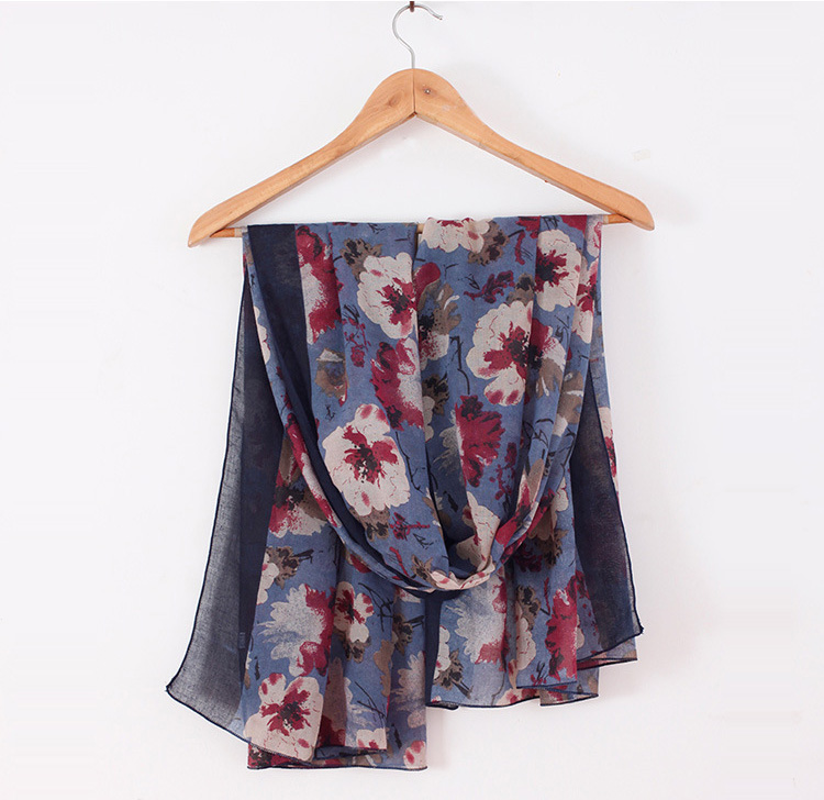 Wholesale printed cotton scarf india