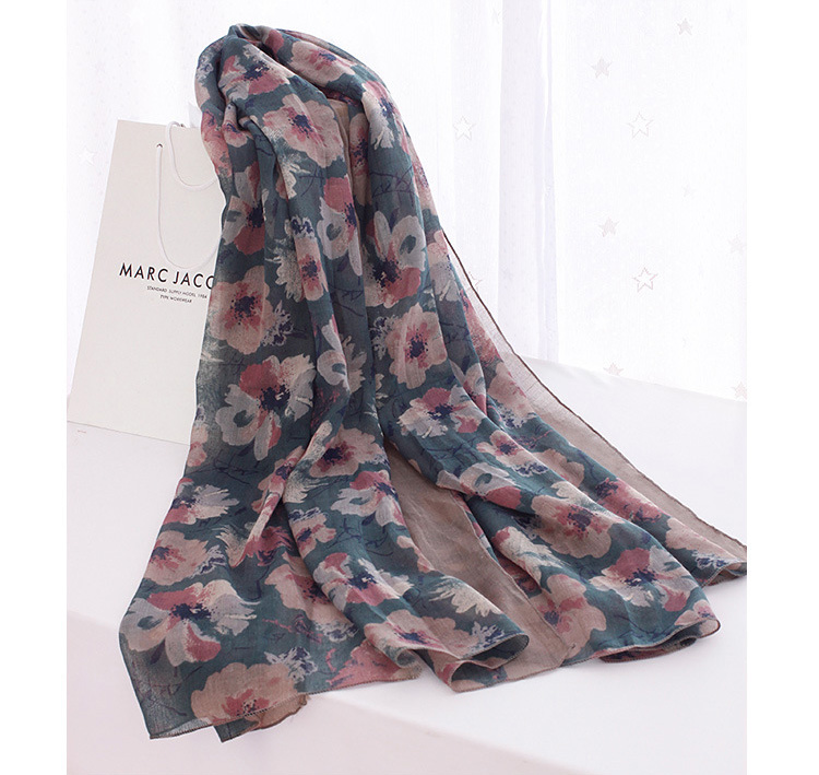 Wholesale printed cotton scarf india