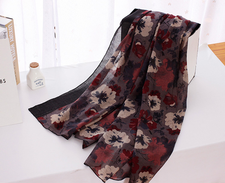Wholesale printed cotton scarf india