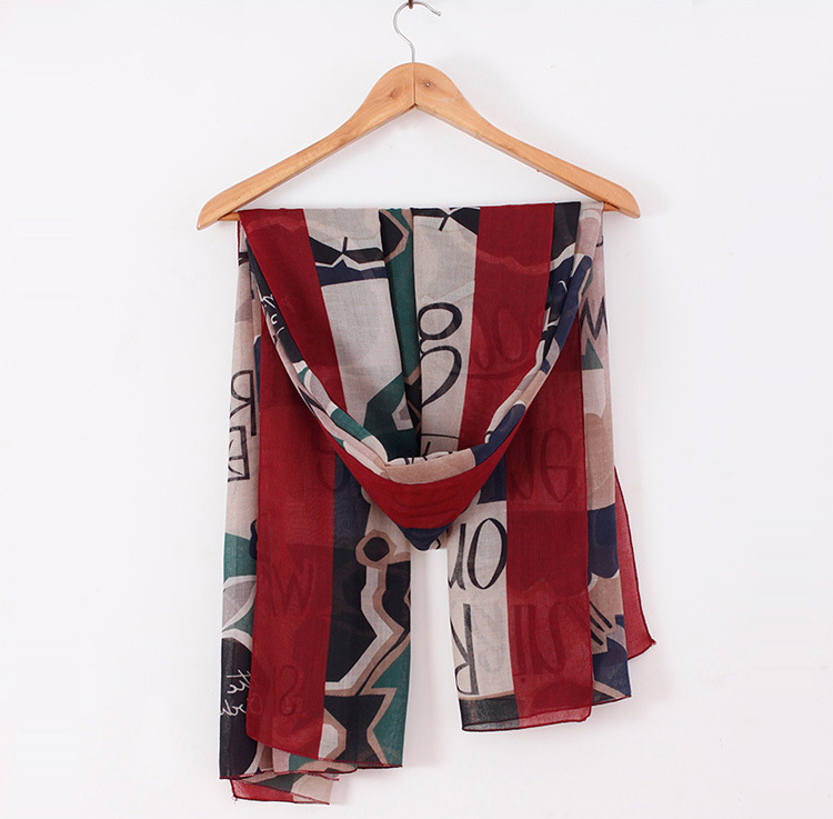 Wholesale cotton knitted scarf fashion
