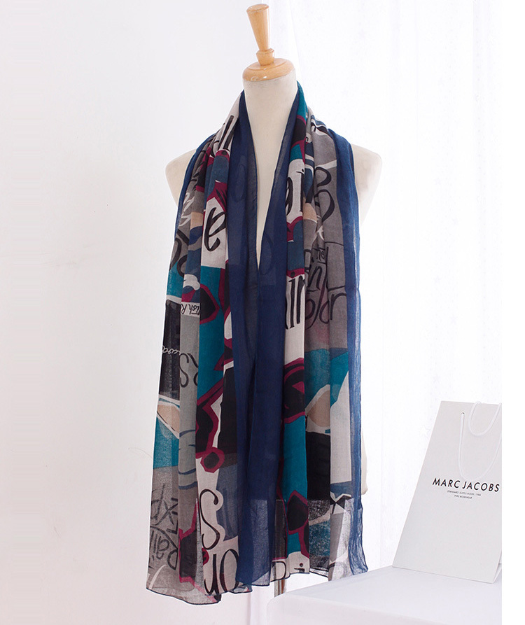 Wholesale cotton knitted scarf fashion