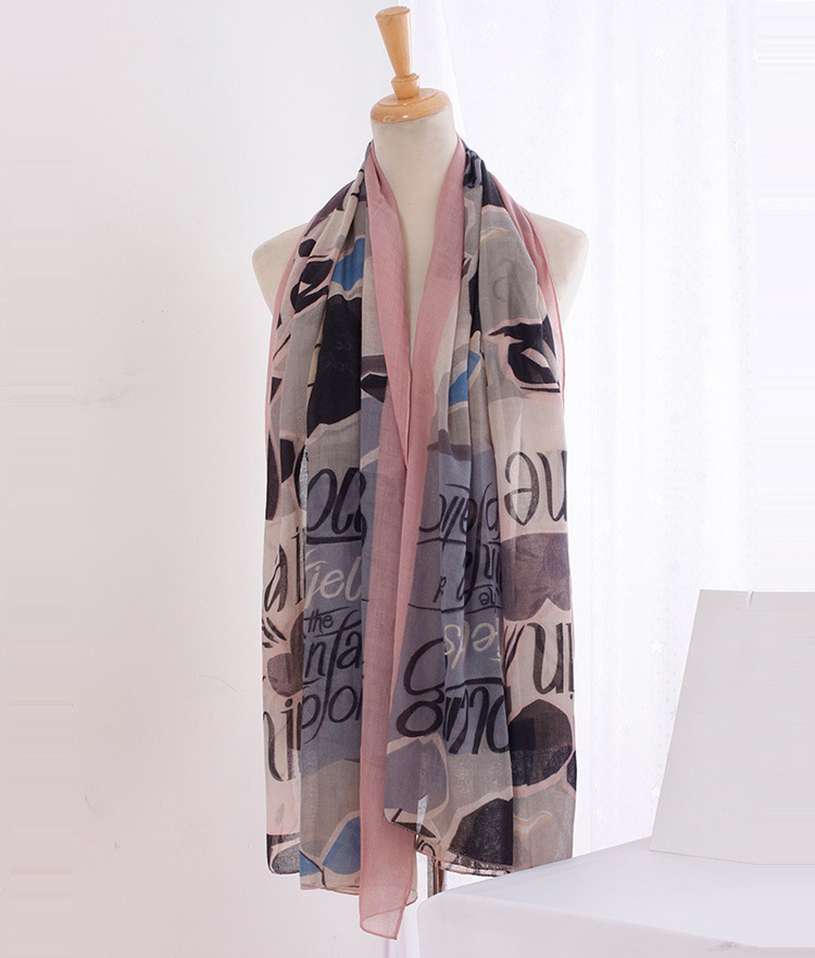 Wholesale cotton knitted scarf fashion