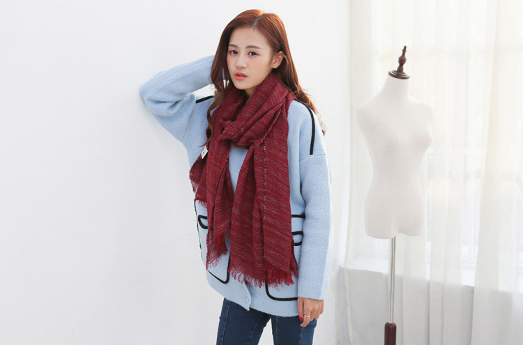 Wholesale tassel cashmere scarf