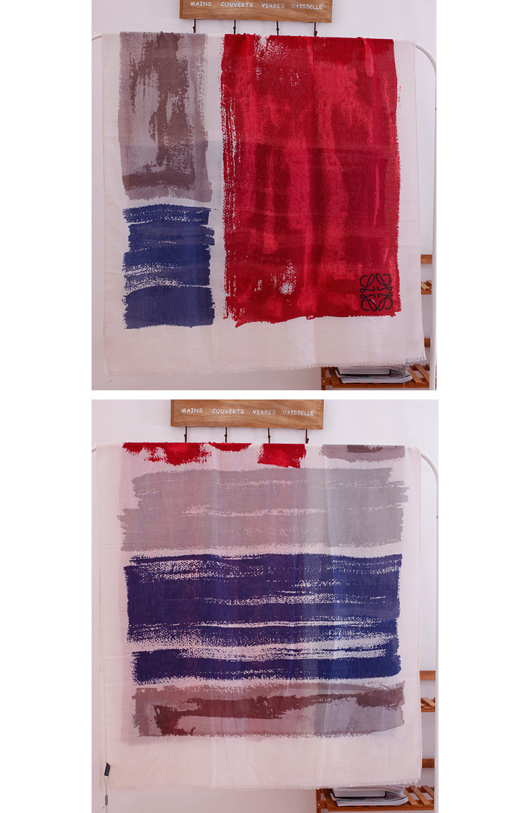Cotton graffiti scarf wholesale