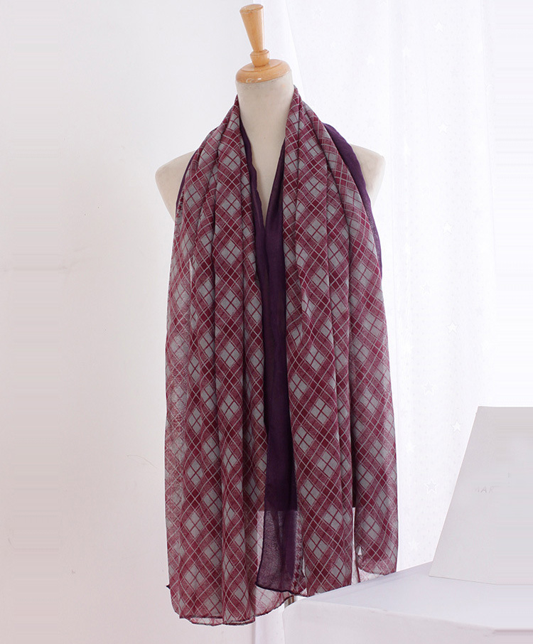 Wholesale geometric pattern scarf