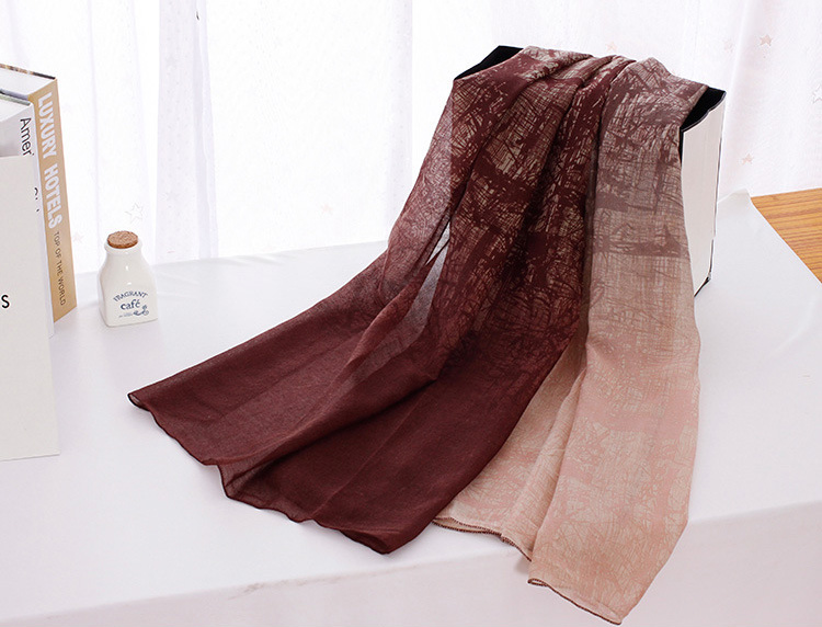 Graffiti cotton scarf wholesale