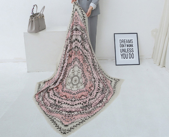 Wholesale square scarf cashmere