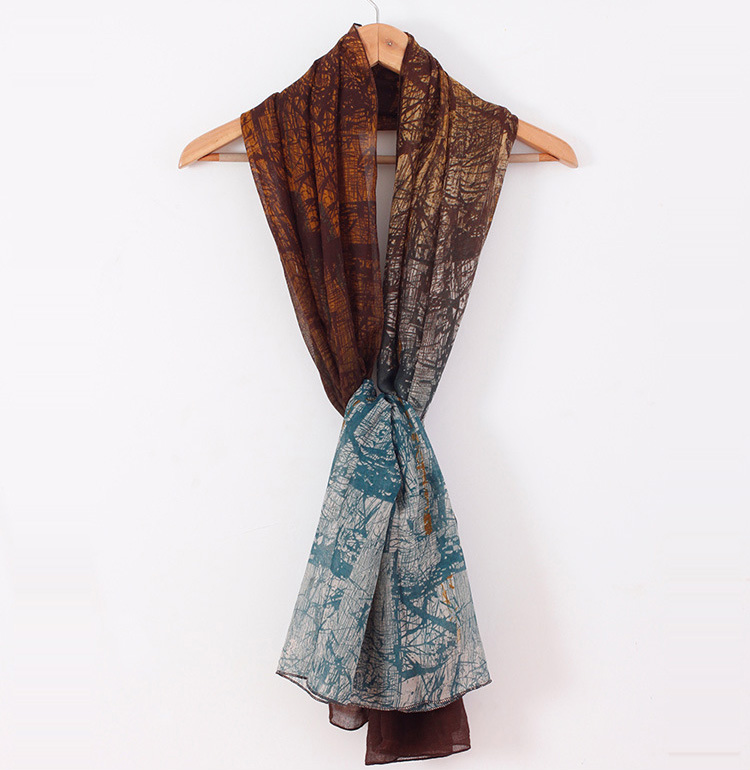 Graffiti cotton scarf wholesale