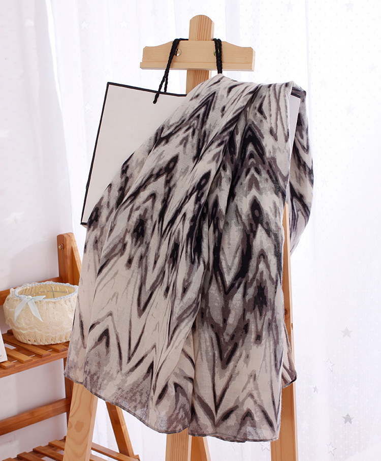 Women cotton printed scarf wholesale