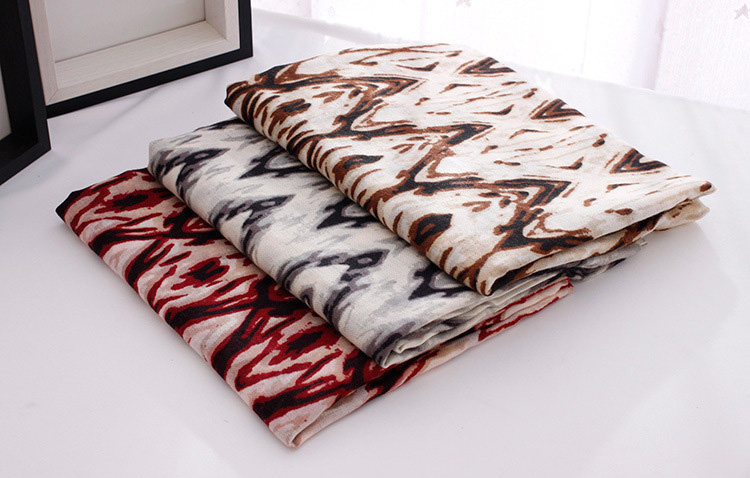 Women cotton printed scarf wholesale