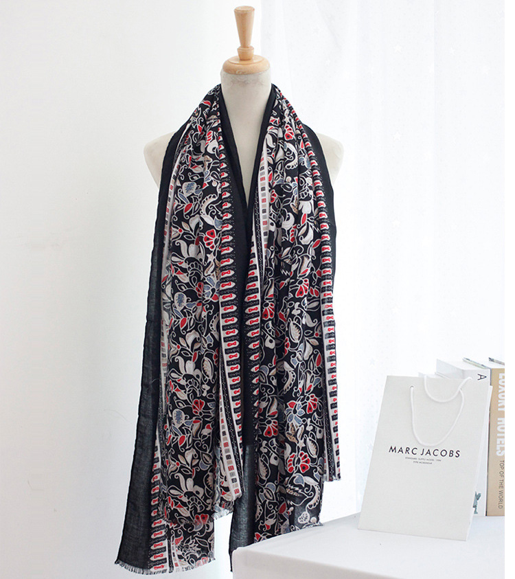 Cotton ethnic vintage scarf wholesale