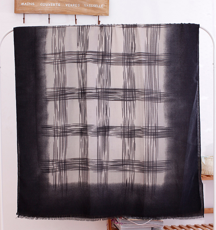 Check cotton scarf wholesale