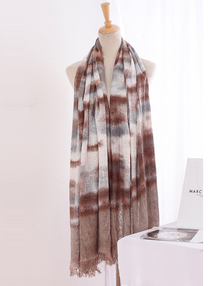 Graffiti cashmere scarf wholesale