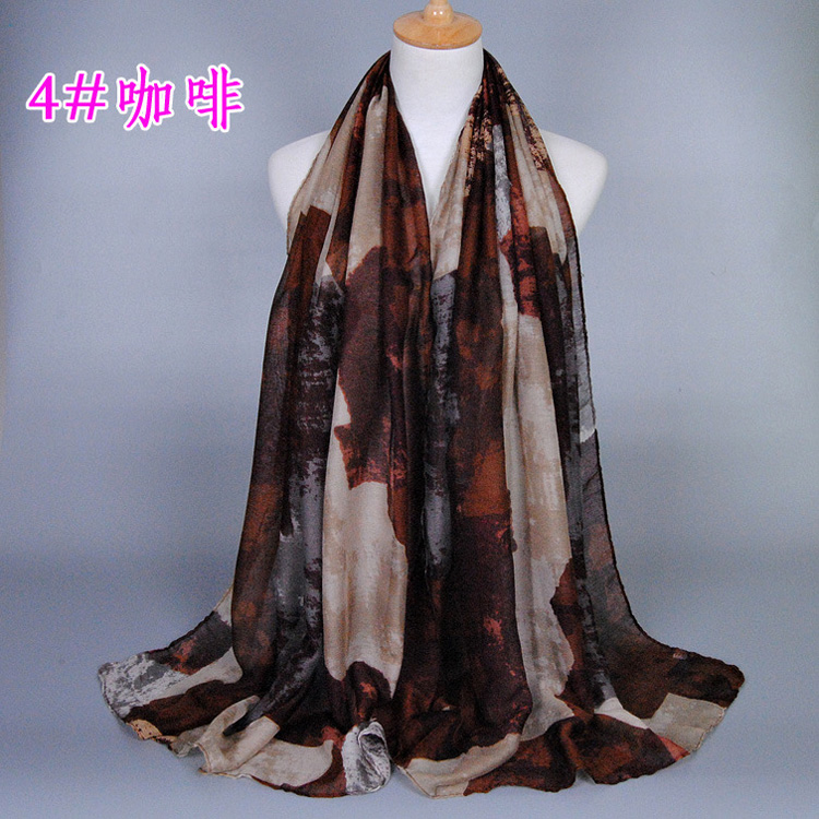 Graffiti tartan scarf wholesale