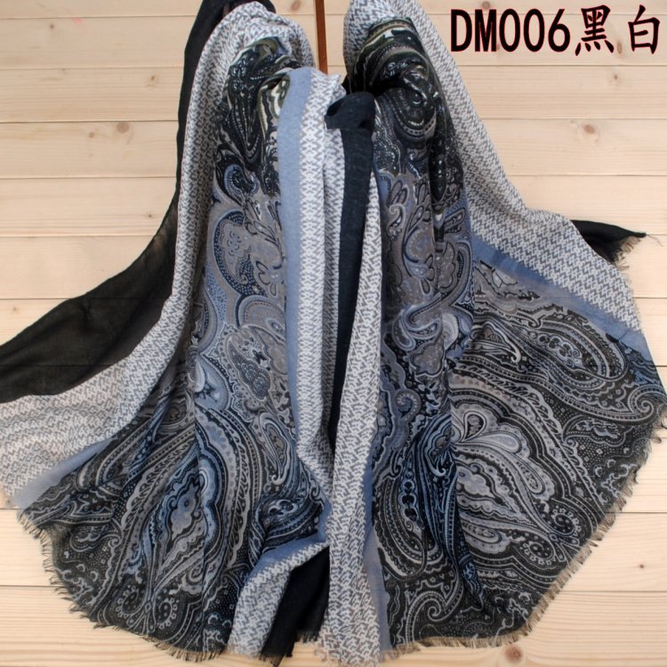 Wholesale cashew fower long scarf