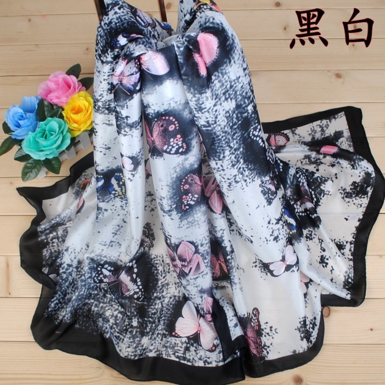 Silk butterfly scarf wholesale
