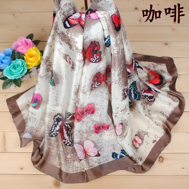 Silk butterfly scarf wholesale