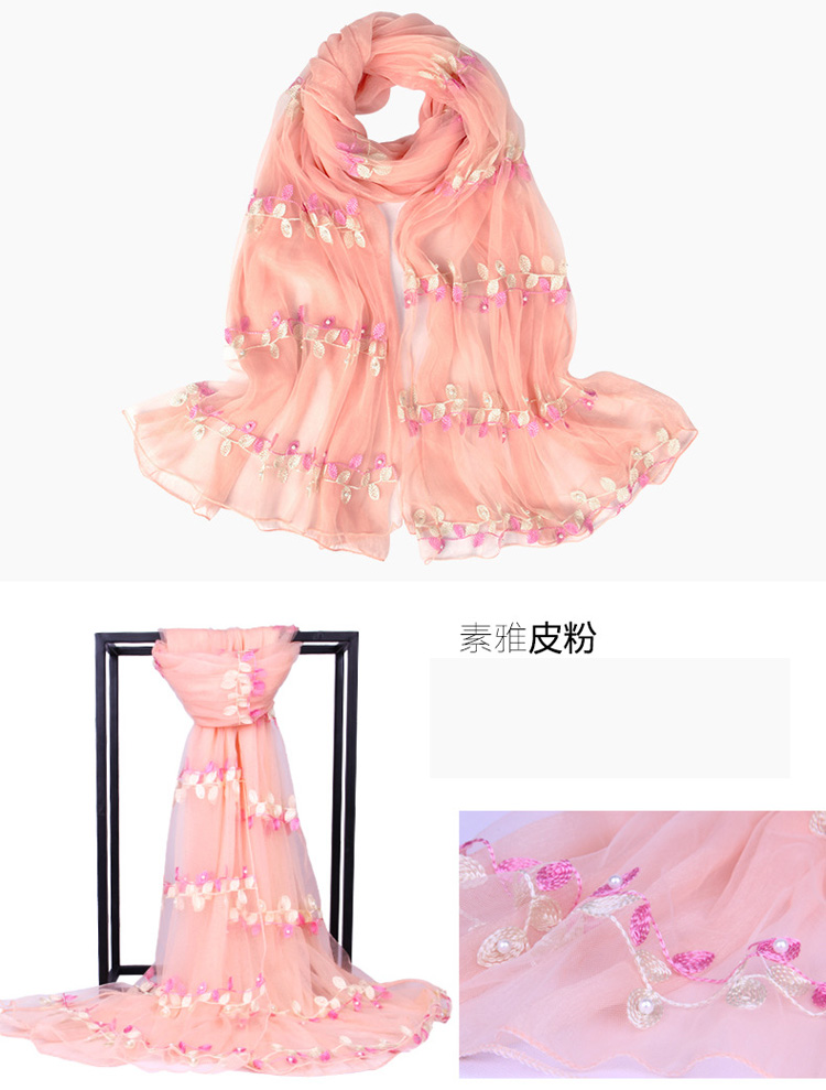 Wholesale scarf embroidered shawls