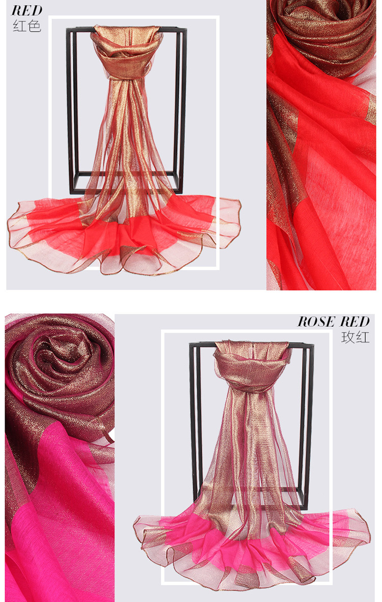 Korean silk scarf wholesale
