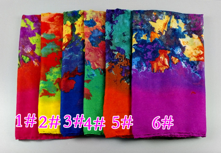 Hand painted scarf wholesale