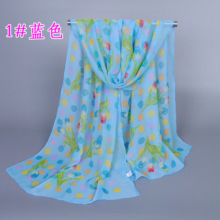 Chiffon womens scarf wholesale