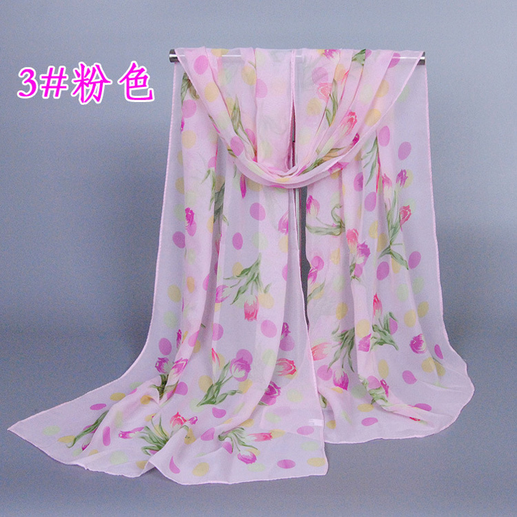 Chiffon womens scarf wholesale
