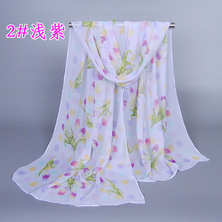 Chiffon womens scarf wholesale