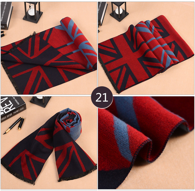 Mens modal fringed scarf wholesale