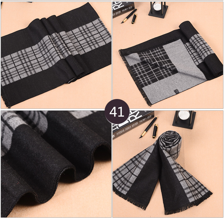 Wholesale modal fringed scarf mens