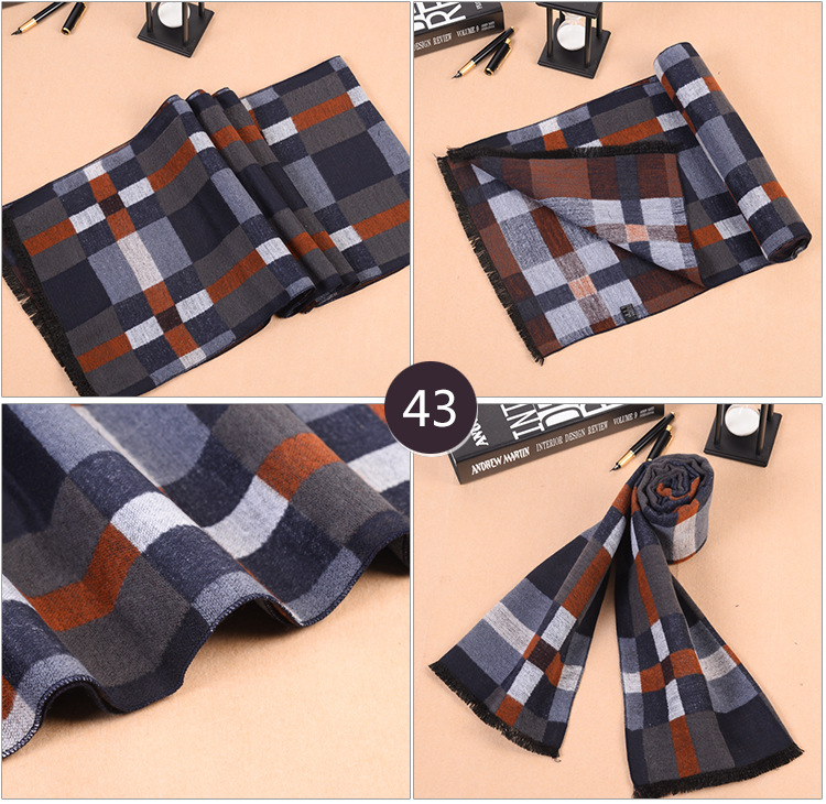 Wholesale modal fringed scarf mens