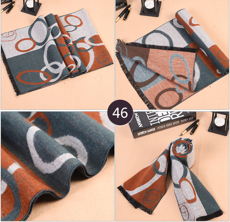 Wholesale modal fringed scarf mens