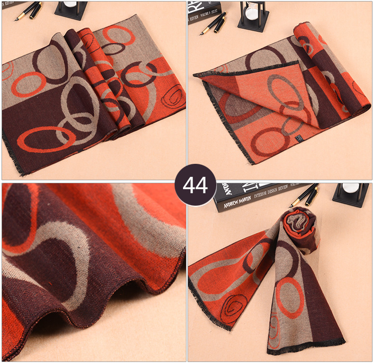 Wholesale modal fringed scarf mens