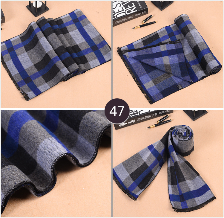 Wholesale modal fringed scarf mens